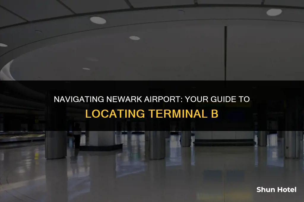 where is terminal b at newark airport