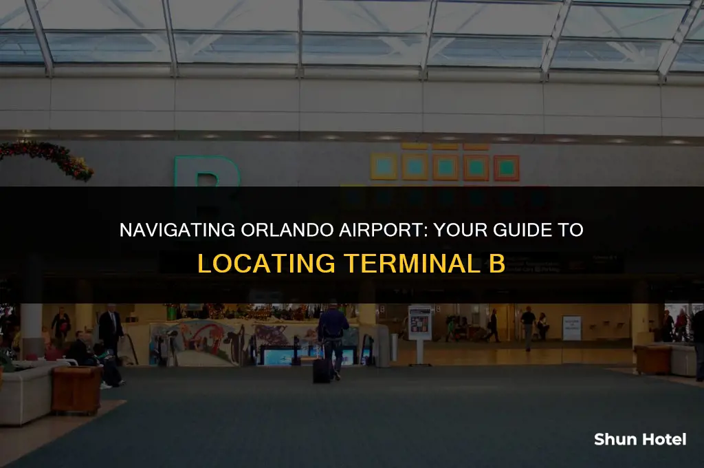 where is terminal b at orlando airport