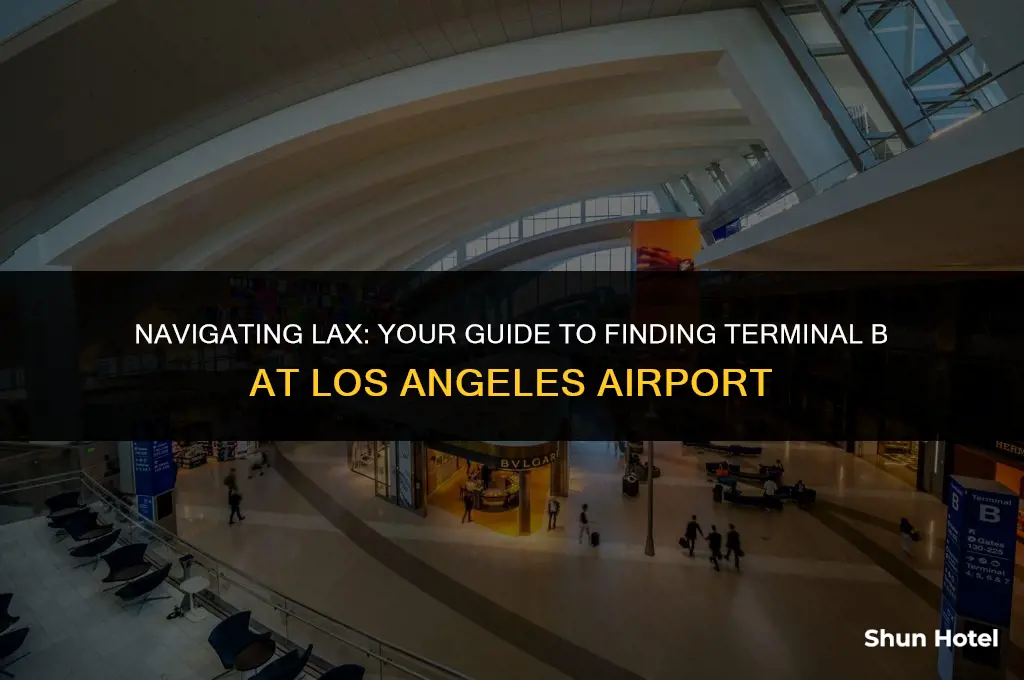 where is terminal b in los angeles airport
