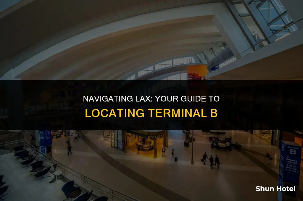 where is terminal b lax airport