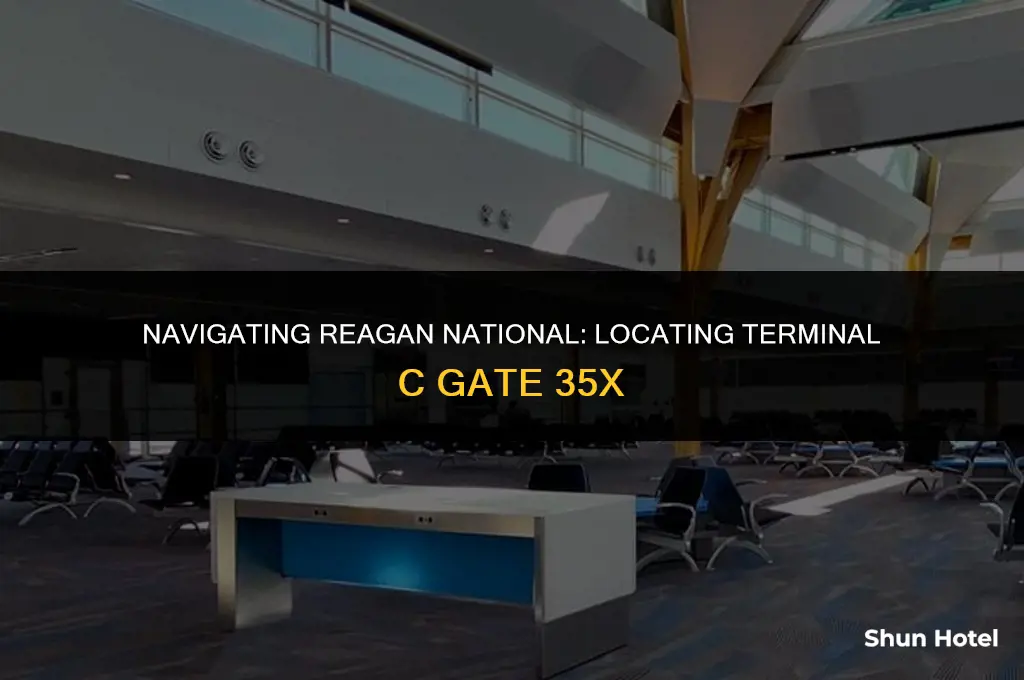 where is terminal c gate 35x at reagan national airport