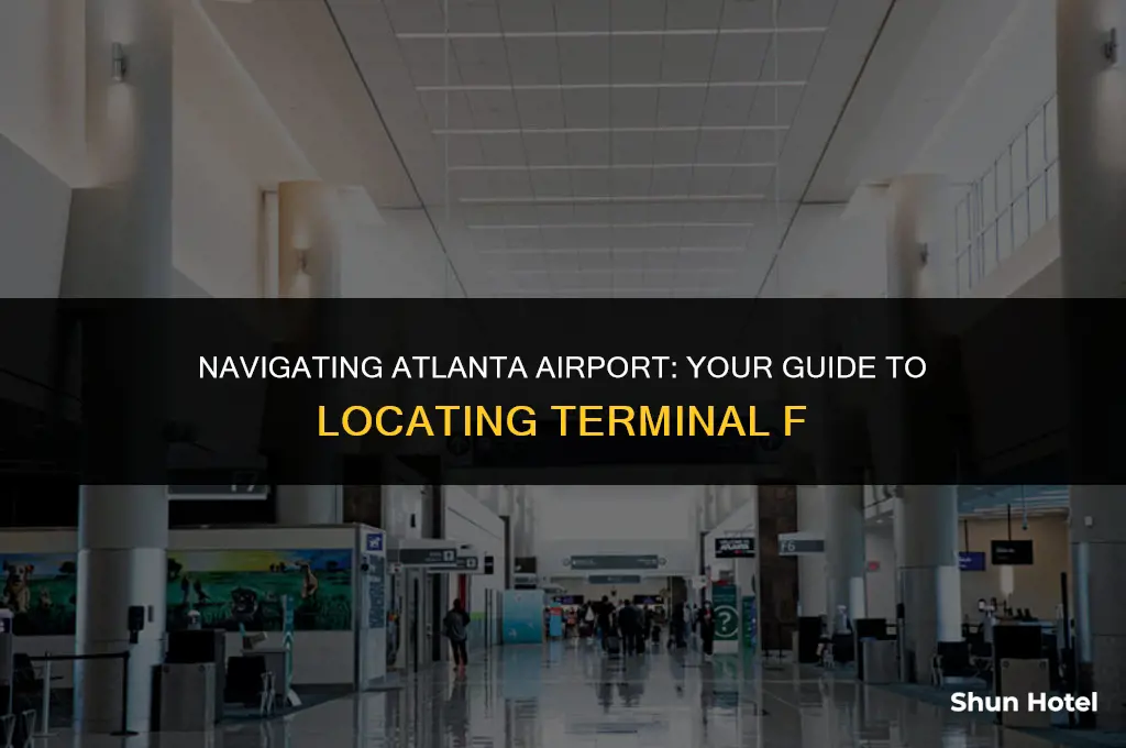 where is terminal f at atlanta airport