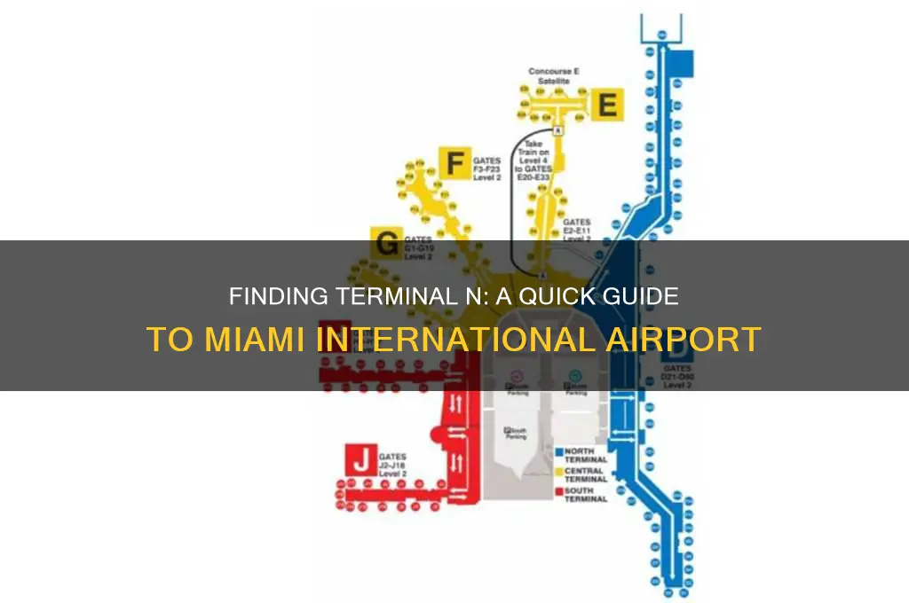 where is terminal n at miami international airport