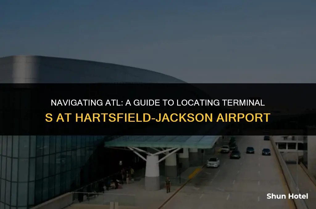 where is terminal s at atl airport