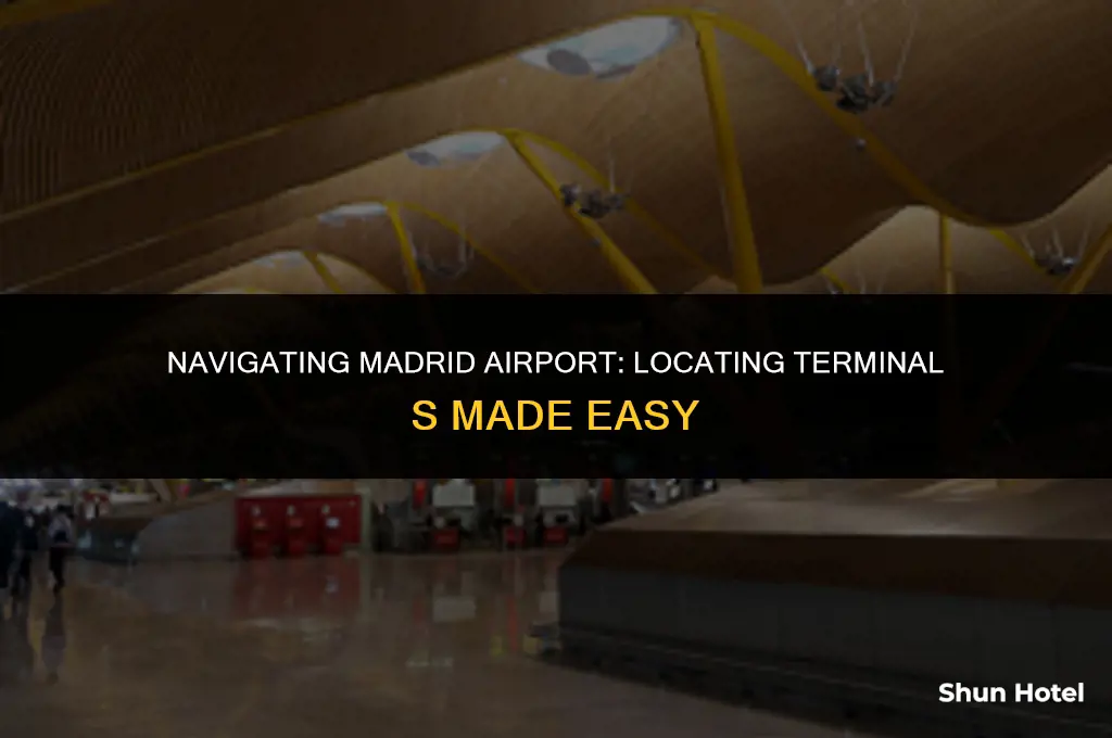 where is terminal s at the madrid mad airport
