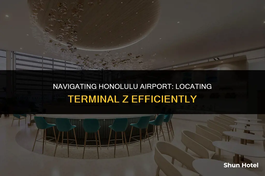 where is terminal z at honolulu airport