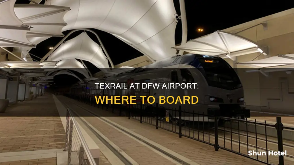 where is texrail at dfw airport