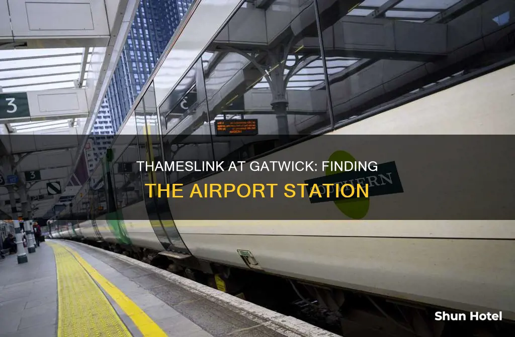 where is thameslink at gatwick airport