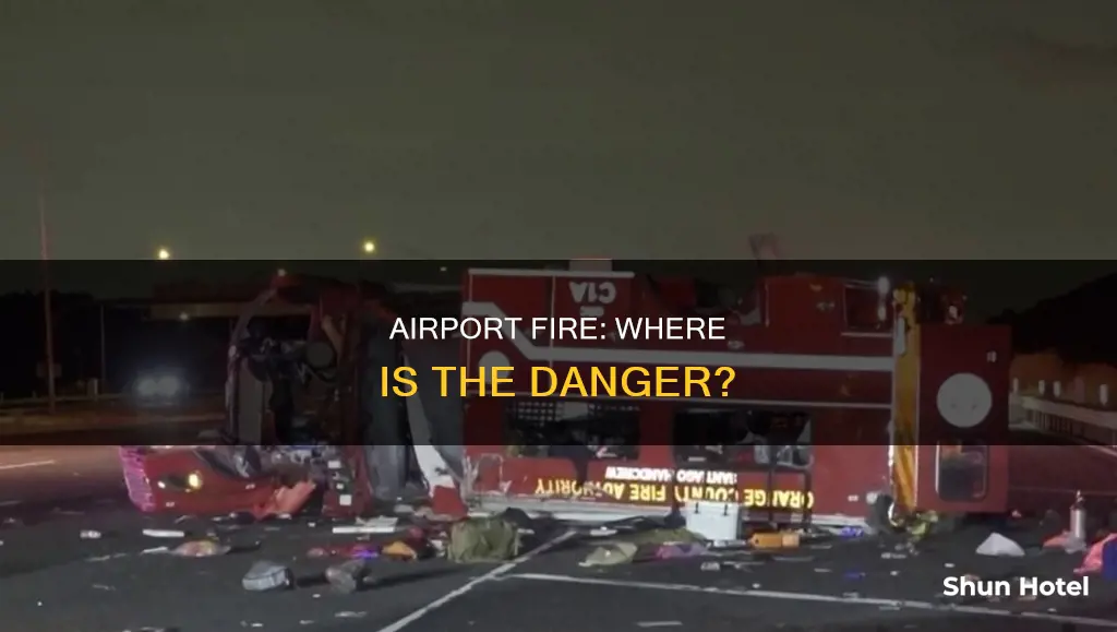 where is the airport fire at