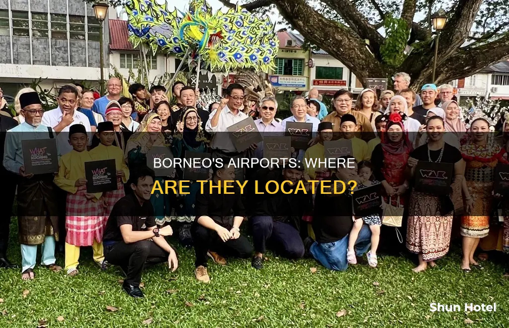 where is the airport in borneo