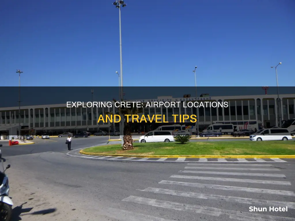 where is the airport in crete