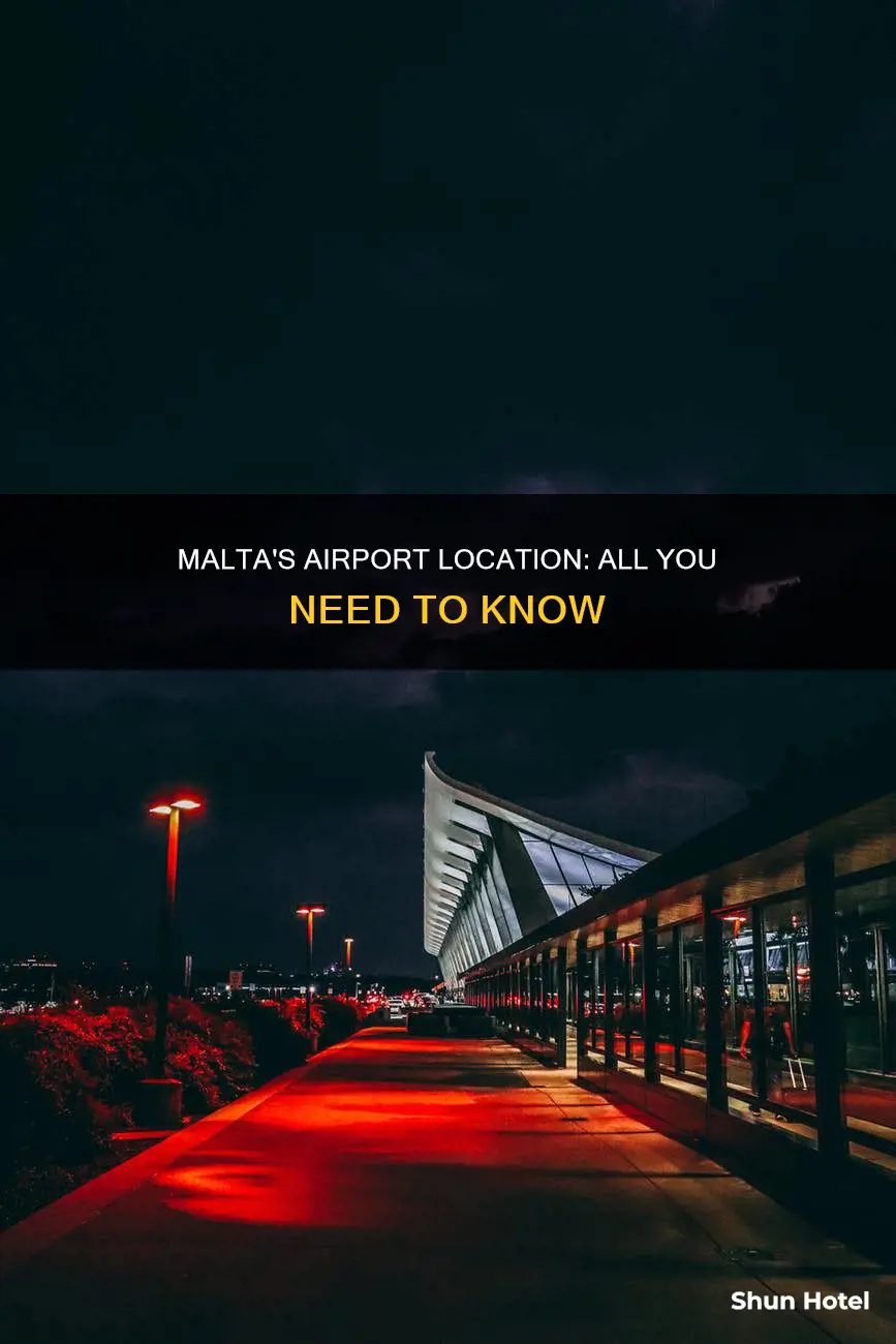 where is the airport in malta