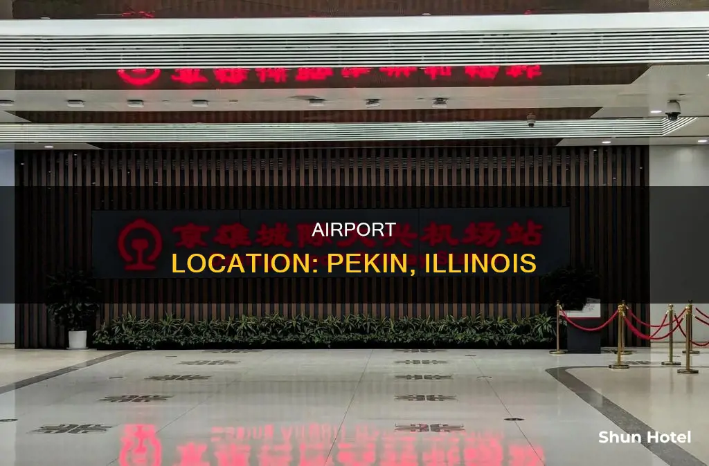 where is the airport in pekin