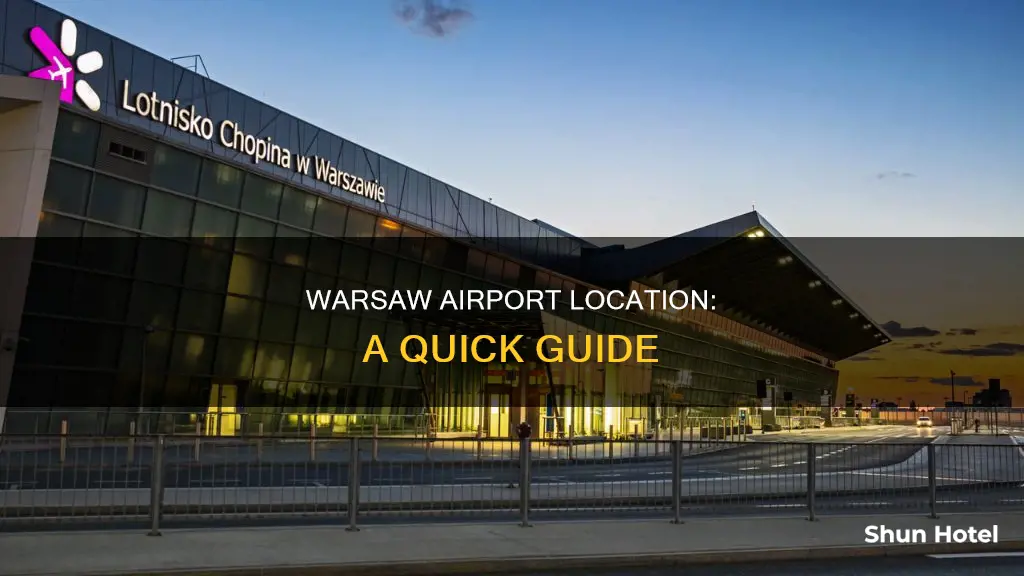 where is the airport in warsaw