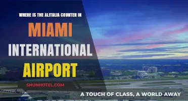 Finding Alitalia Counter at Miami International Airport: A Quick Guide