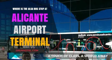 Navigating Alicante Airport: Locating the ALSA Bus Stop