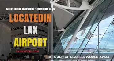 Discover the Admirals International Club Location at LAX Airport