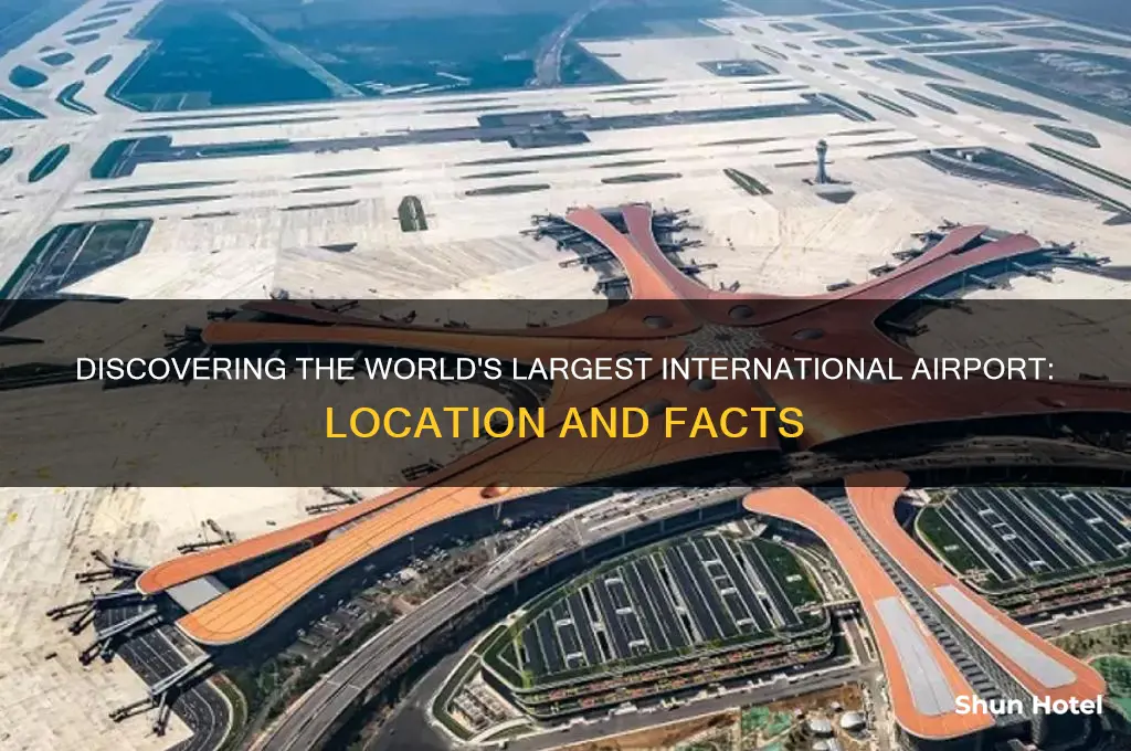 where is the biggest international airport