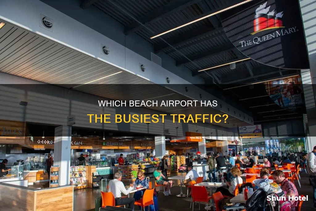 where is the busiest beach airport