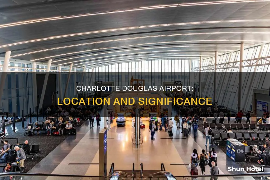 where is the charlotte douglas airport