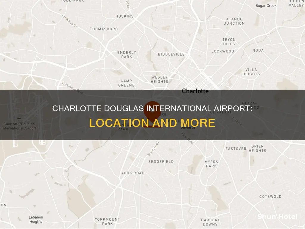 where is the charlotte nc airport