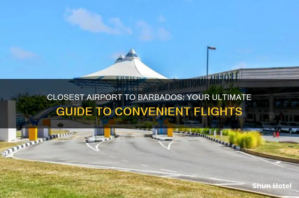 where is the closed airport to fly into barbados