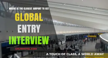 Find Your Nearest Airport for Global Entry Interviews: A Quick Guide