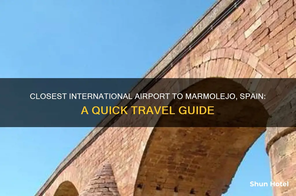where is the closest internation airport to marmolejo spain