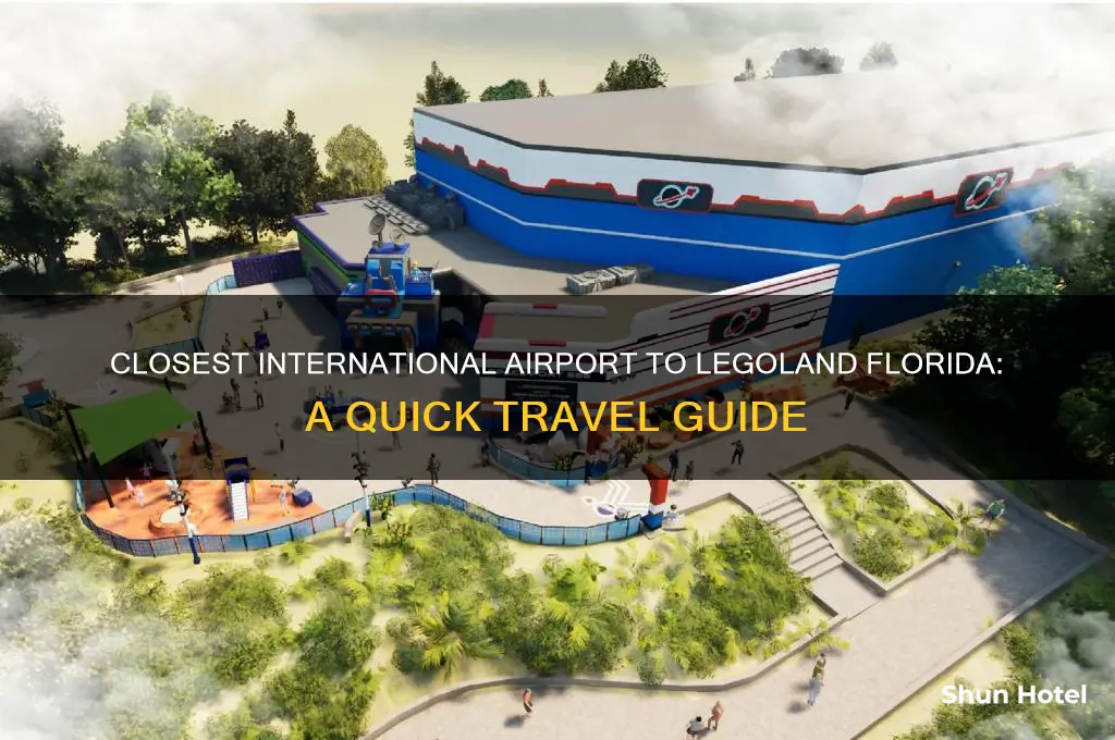 where is the closest international airport to legoland florida