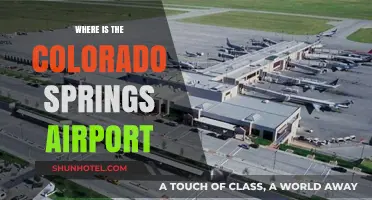 Colorado Springs Airport: Location and Travel Tips