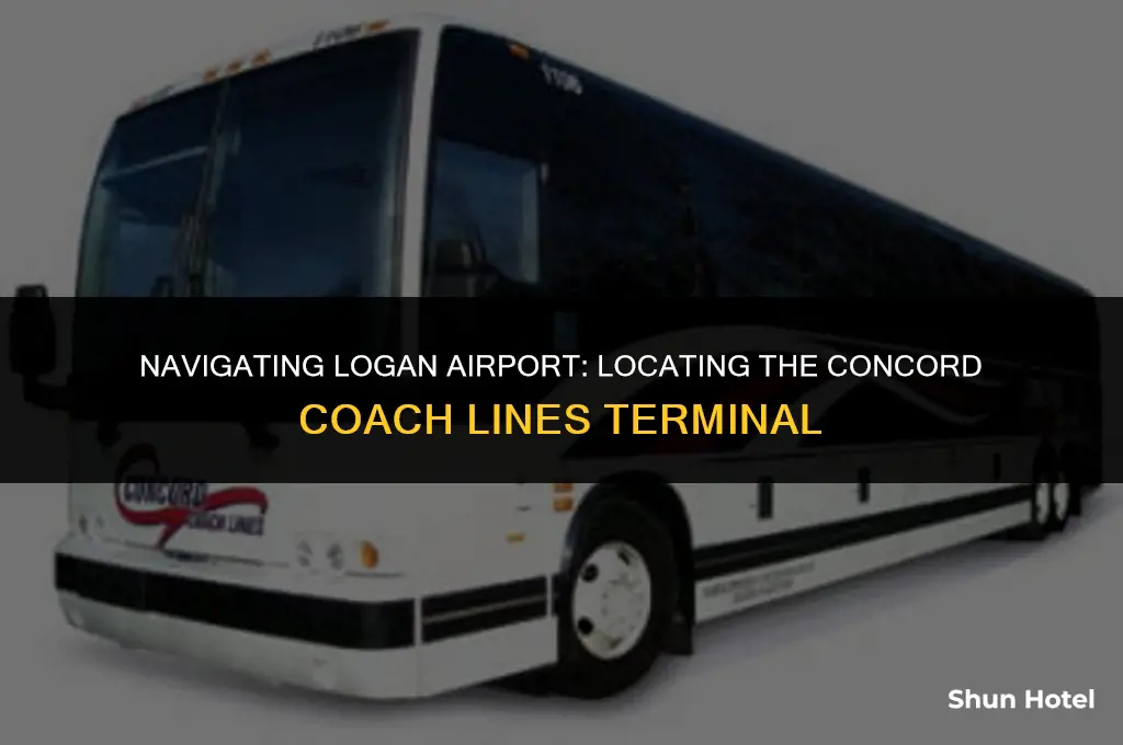 where is the concord coach lines terminal at logan airport