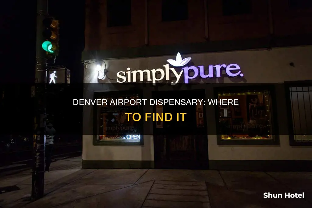 where is the denver airport dispensary