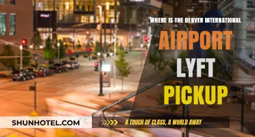 Denver International Airport Lyft Pickup: Exact Location and Tips