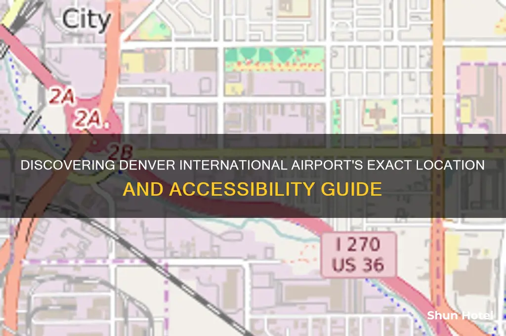 where is the denver international airport