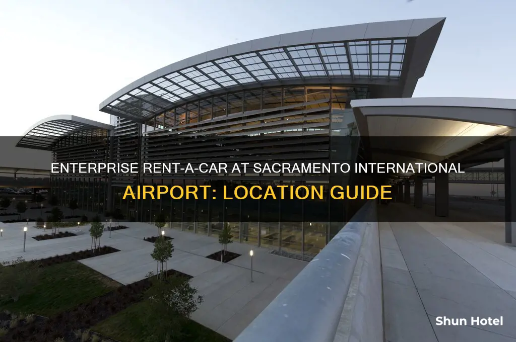 where is the enterprise rent-a-car facility as sacramento international airport