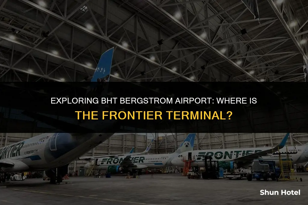 where is the frontier terminal located at bht bergstrom airport