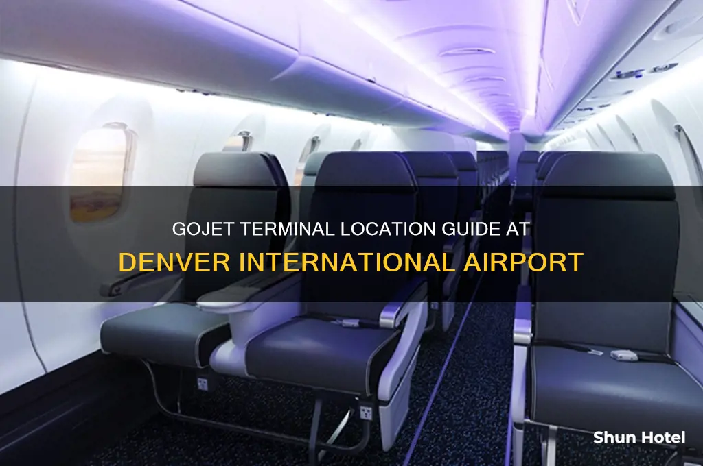 where is the gojet terminal at denver international airport