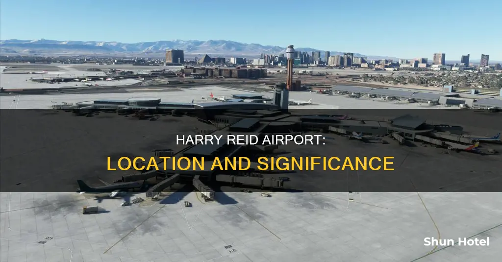 where is the harry reid airport