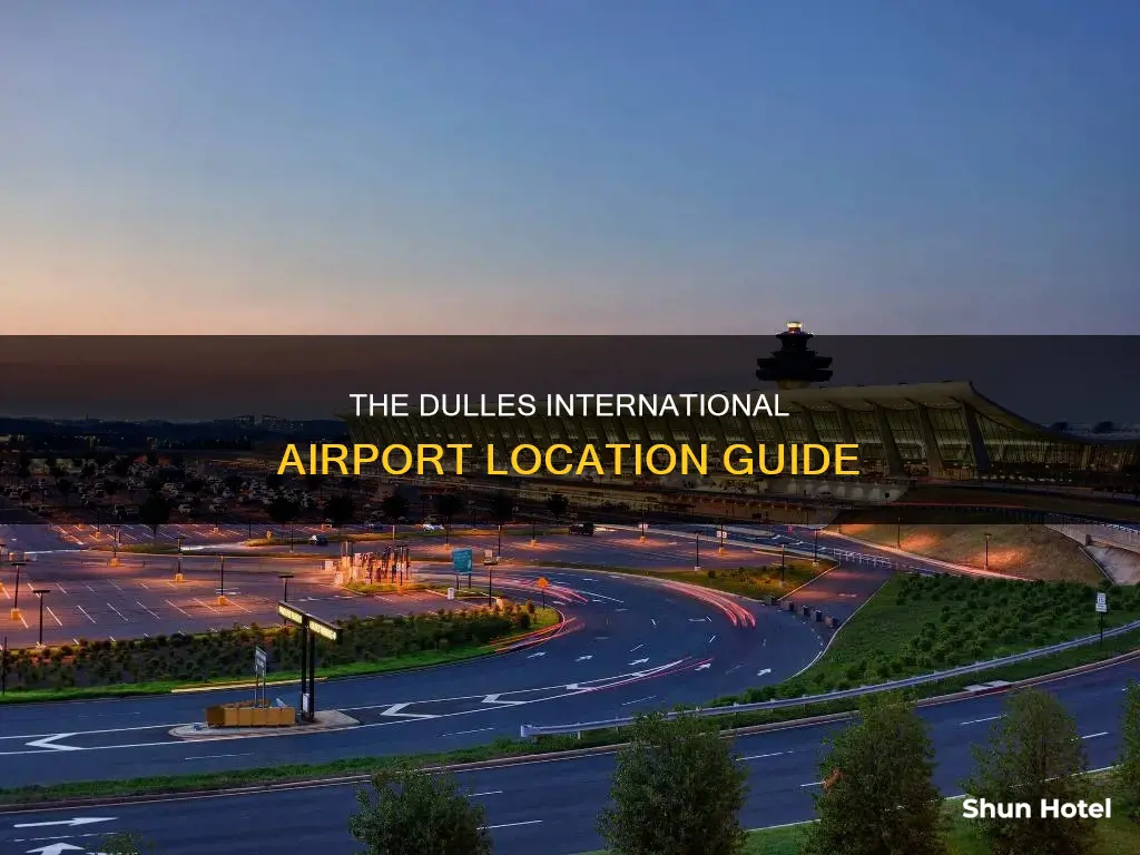 where is the iad airport located