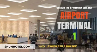 Navigating MCO: Locating the Information Desk in Terminal 1
