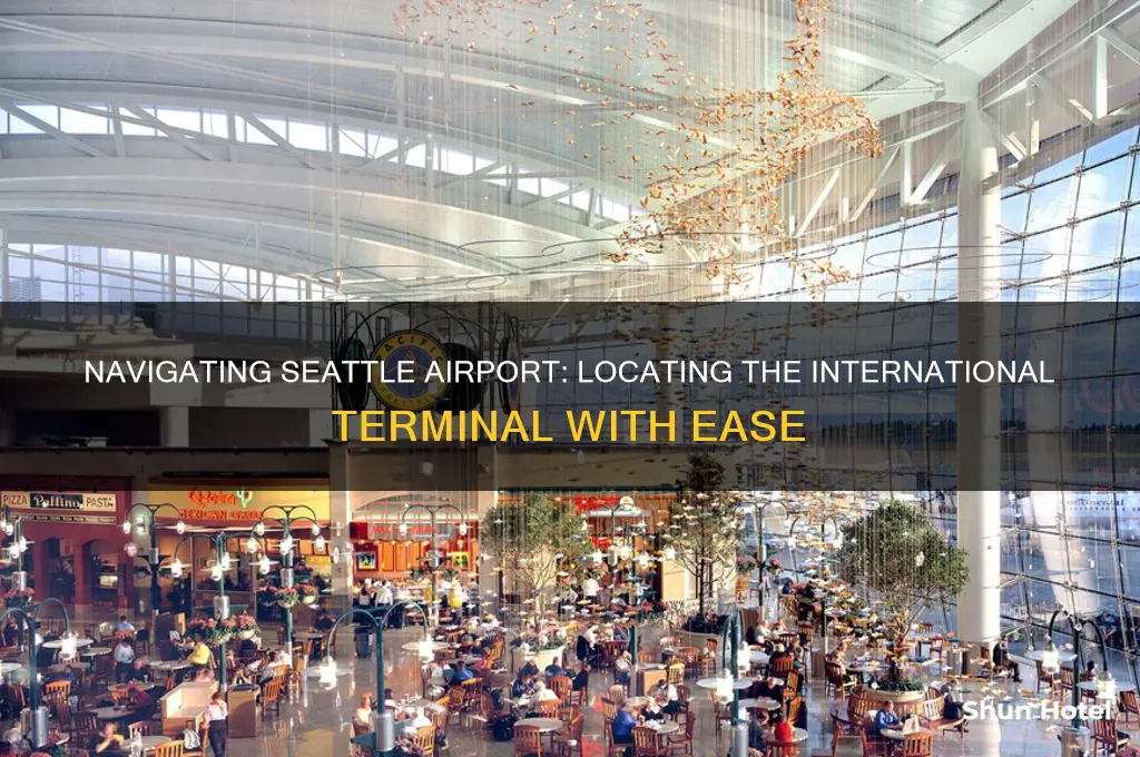 where is the international terminal at seattle airport