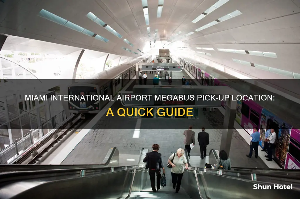 where is the megabus pick up at miami international airport