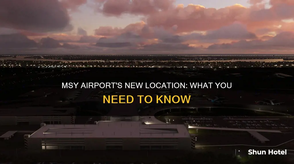 where is the new msy airport