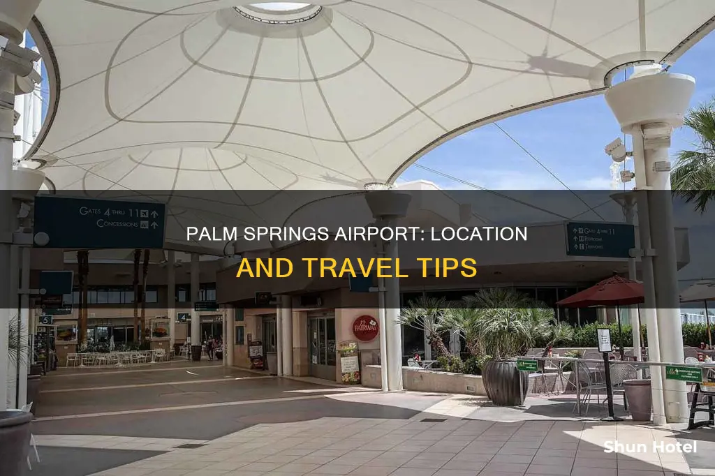 where is the palms springs airport