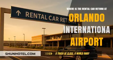 Orlando International Airport Rental Car Return Location Guide