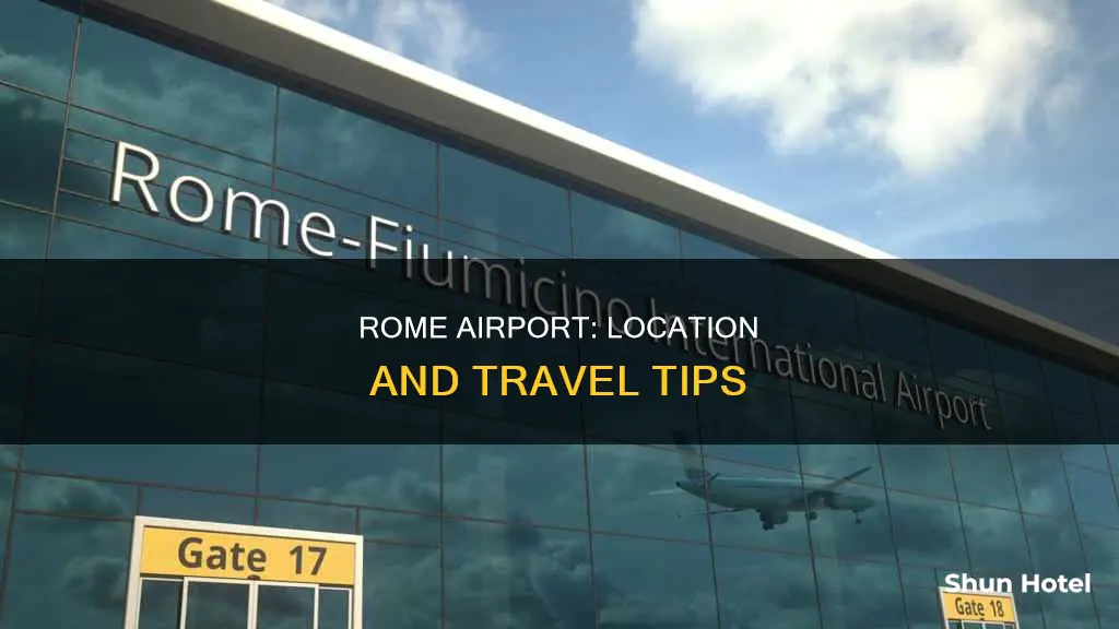 where is the rome airport located
