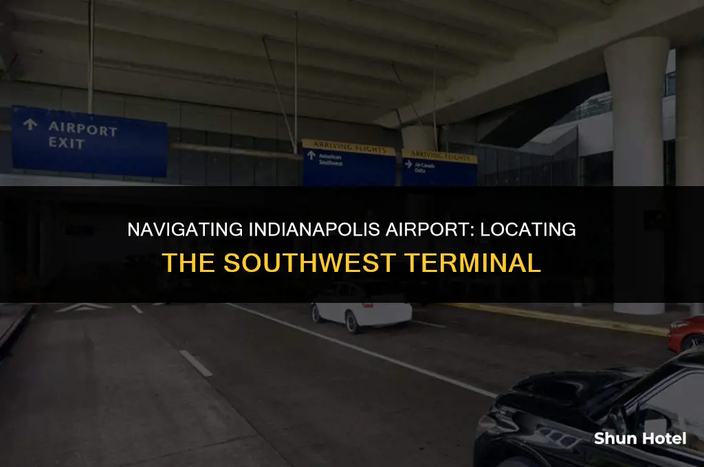 where is the southwest terminal at indianapolis airport