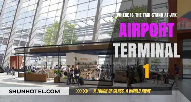 Navigating JFK: Locating the Taxi Stand at Terminal 1
