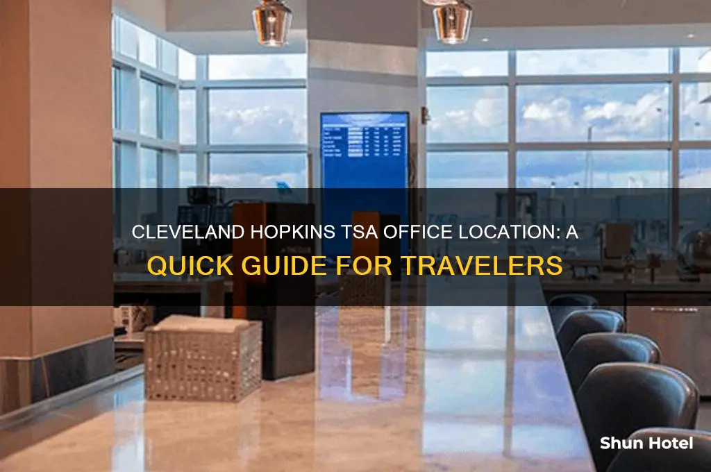 where is the tsa office in cleveland hopkins international airport