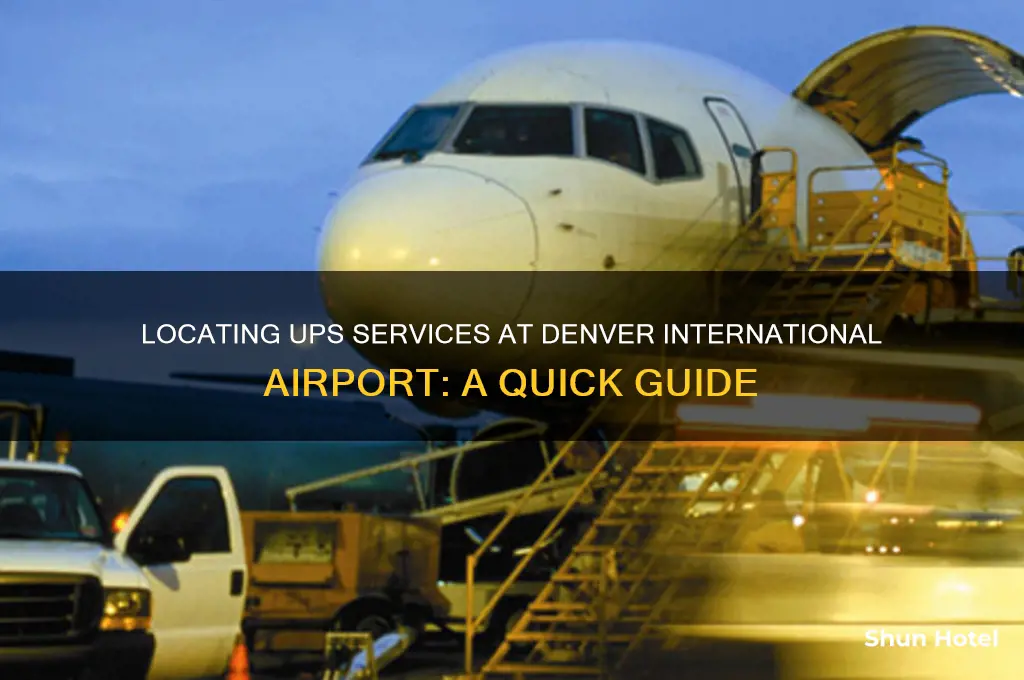 where is the ups at denver international airport